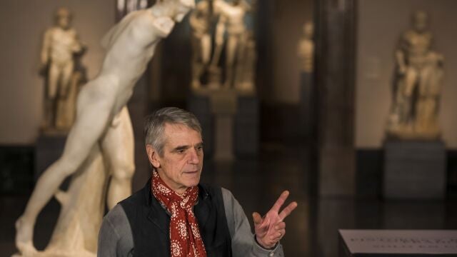 Jeremy Irons en la presentacion del Documental "Pintores y reyes del Prado" dirigido por Valeria Parisi