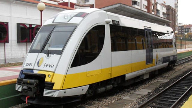 Imagen de un tren de Feve