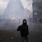 Protestas en París (AP Photo/Thibault Camus)