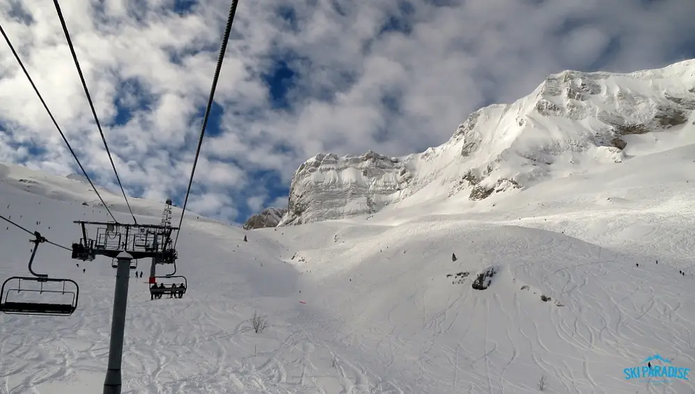 Espectaculares vistas alpinas de Gourette