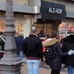 Huelga en el comercio de Burgos