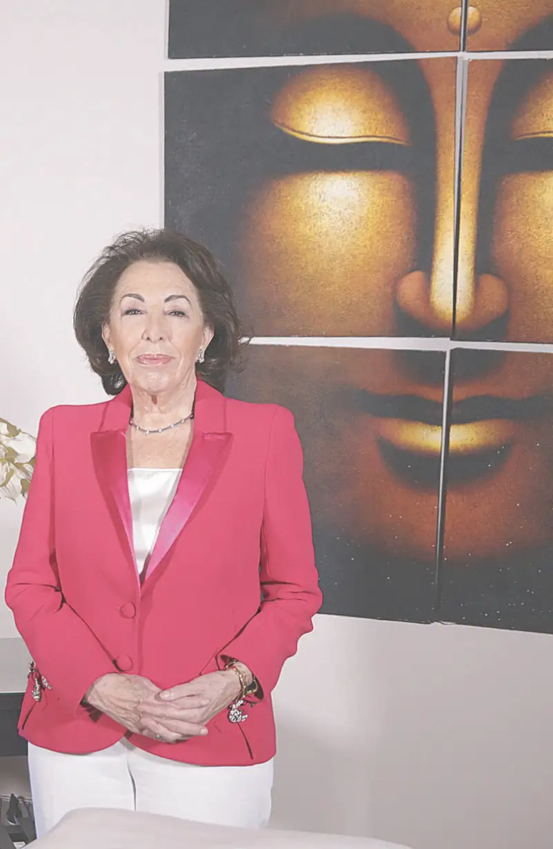 Carmen Navarro, en su centro de estética. Foto: Cipriano Pastrano