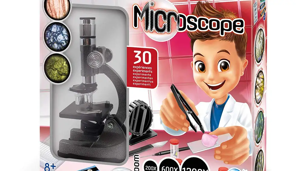 Microscopio de juguete