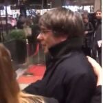 Increpan a Puigdemont en Bruselas / Foto: Youtube