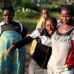 Imagen de un grupo de mujeres en la República Democrática del Congo