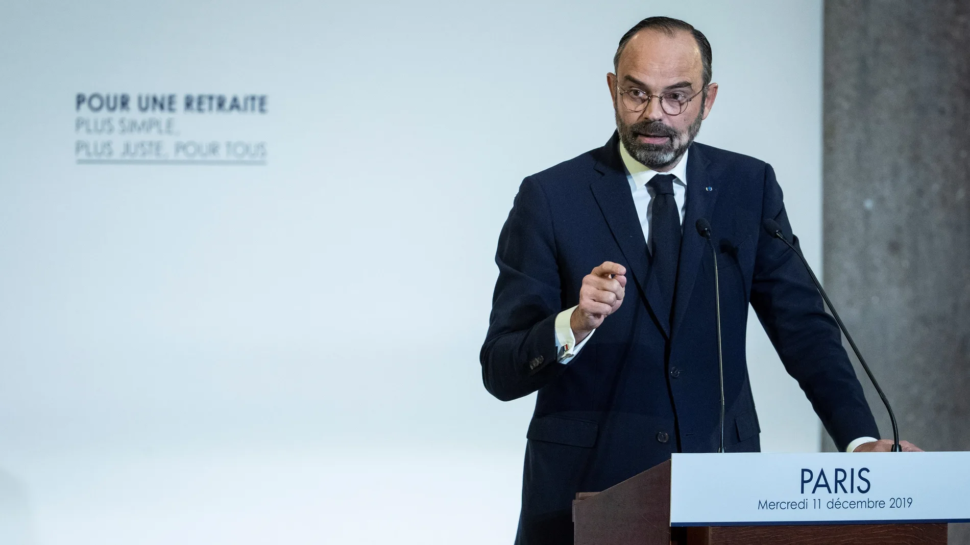 French government unveils details of a pension reform plan