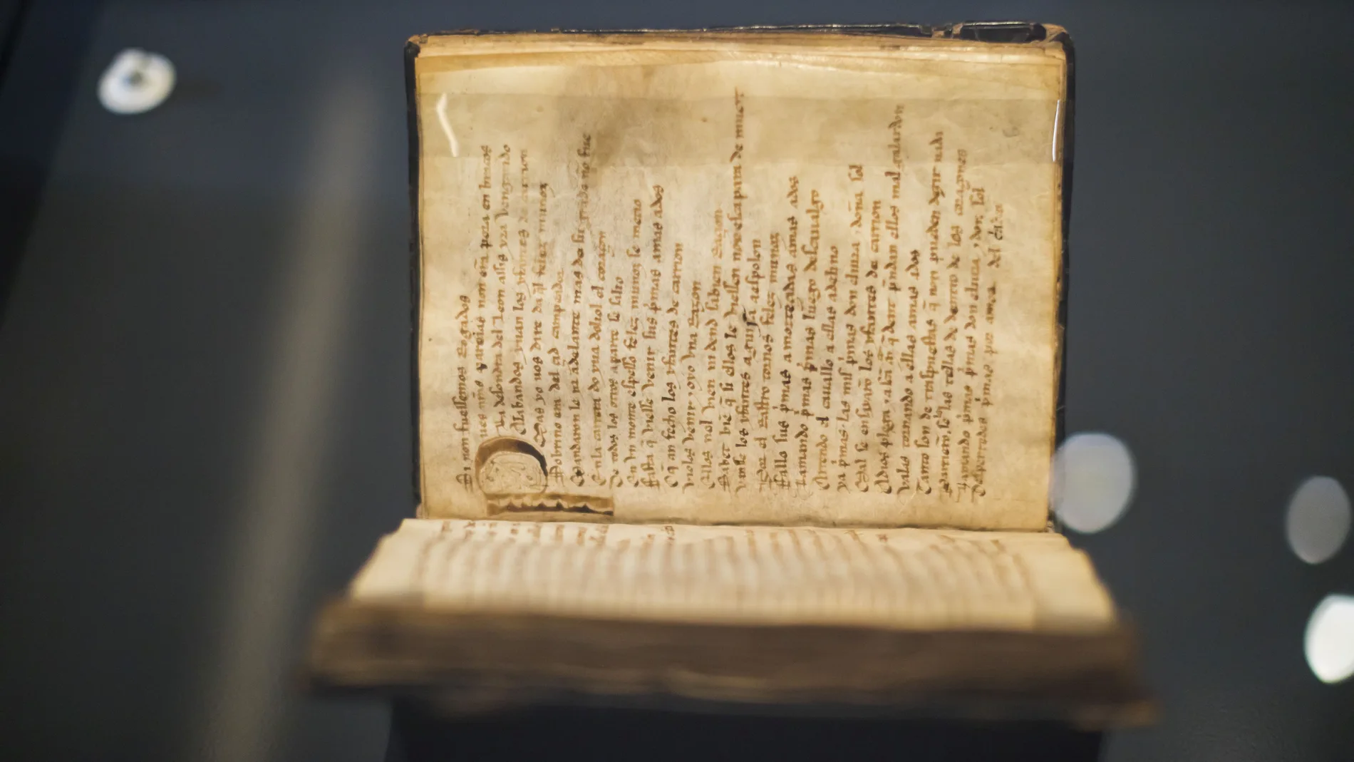 El Codice del "Cantar de Mio Cid", uno de los grandes tesoros de la Biblioteca Nacional