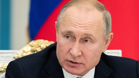 El presidente ruso Vladimir Putin tras conocer la decisión que aparta a Rusia de los JJ OO