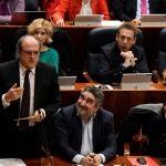 El portavoz del PSOE en la Asamblea, Ángel Gabilondo