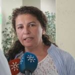 La directora general de Minas, María José Asensio, en la UHU.