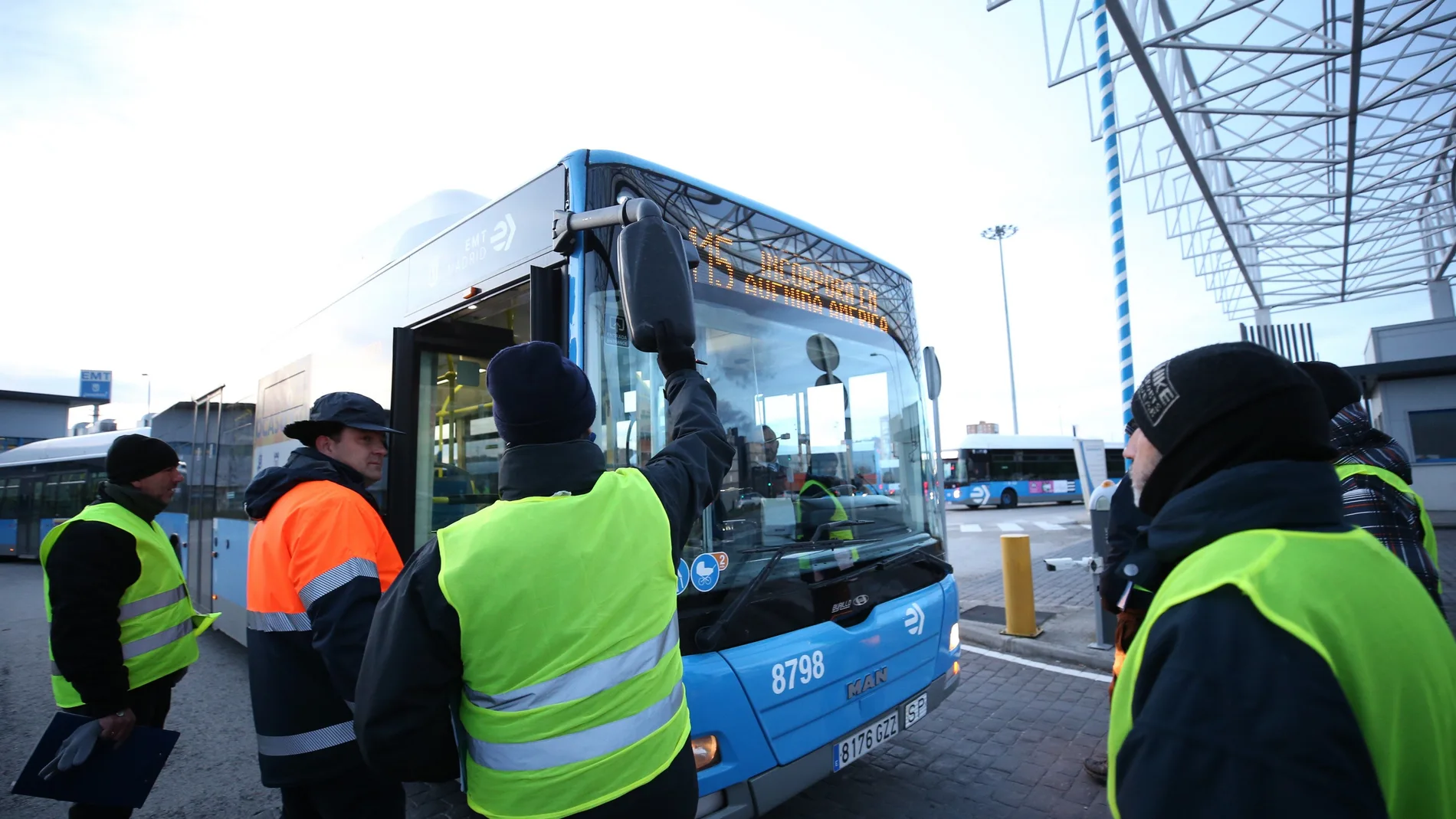 Madrid vive este viernes una nueva huelga de autobuses y de Metro