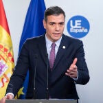 Rueda de prensa en Bruselas del presidente del Gobierno, Pedro Sánchez, tras la reunión del Consejo Europeo.