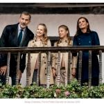 La Familia Real en Asiegu, Pueblo Ejemplar de 2019.CASA REAL13/12/2019