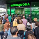 Primer establecimiento de Mercadona en Portugal. EFE Peter Sparks_643x397