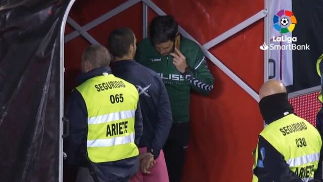 El Rayo-Albacete se suspendió por cánticos racistas