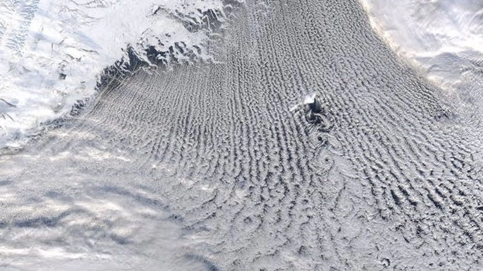 Imagen del deshielo en la Antártida