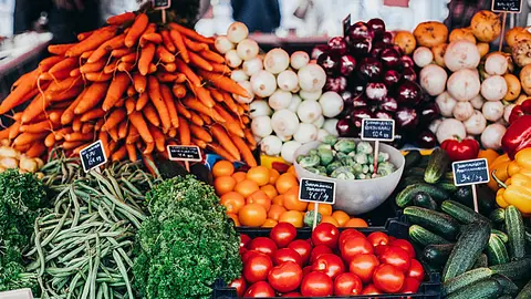 Frutas y verduras de temporada son claves en la dieta