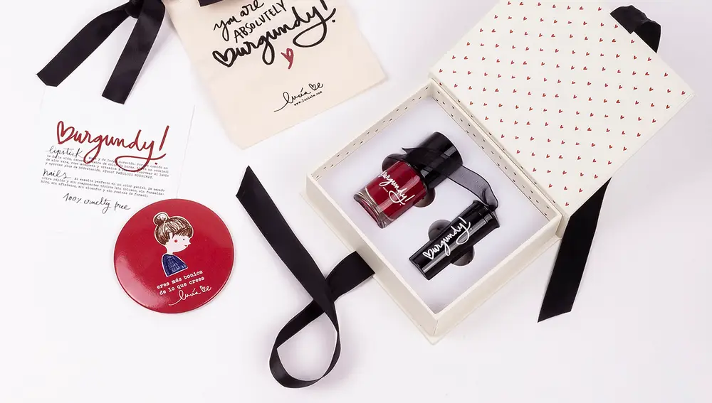 Beauty Pack Burgundy de Lucia Be