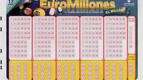Imagen de una papeleta de Euromillones