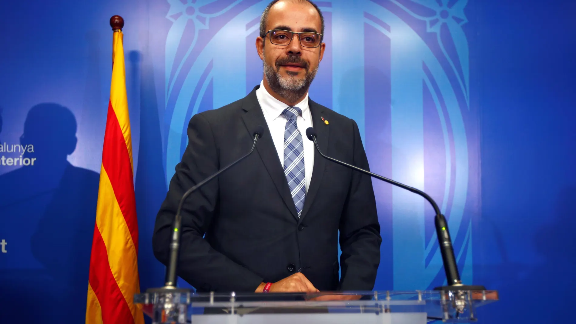 El conseller de Interior, Miquel Buch valora dispositivo de seguridad con motivo del Barça - Madrid