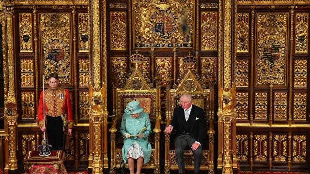 El discurso de la reina ante el Parlamento británico