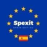 Cartel que utiliza la nueva plataforma que puja por la salida de España de la UE