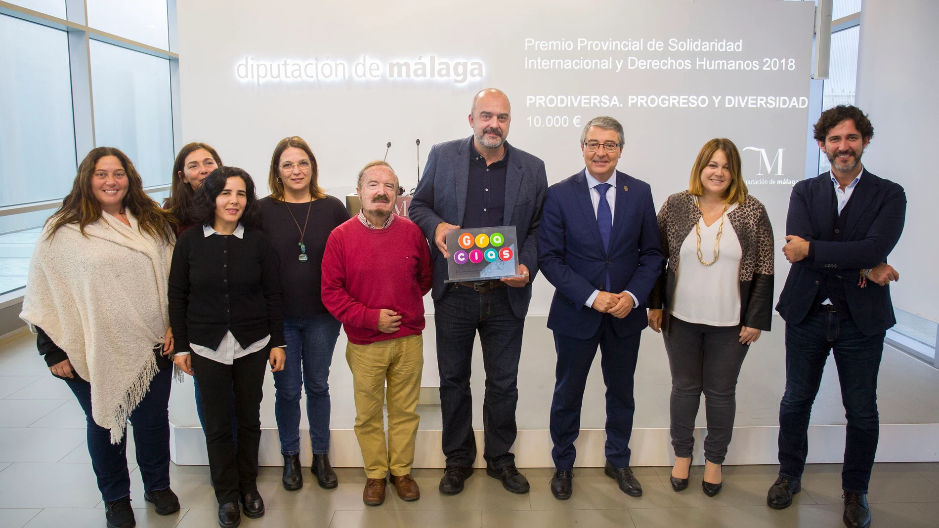 Málaga.- La ONG Prodiversa gana el Premio Provincial de Solidaridad Internacional y Derechos Humanos 2018