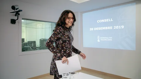 La vicepresidenta y portavoz del Consell, Mónica Oltra