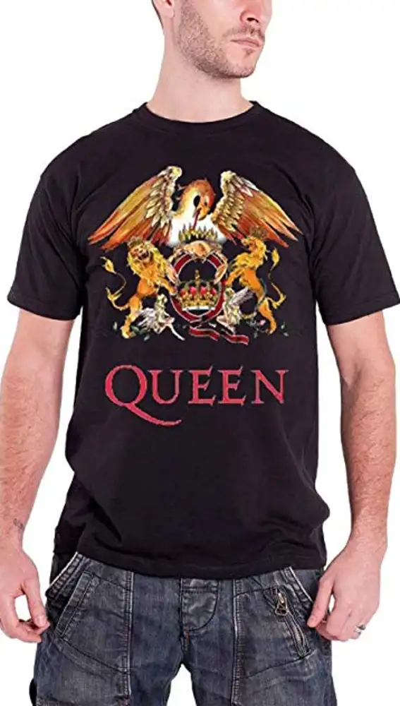 Cámiseta de Queen con el escudo