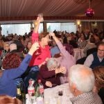 Medio millar de personas participan en el comida de Navidad de la 'Gent Gran' de Marratxí