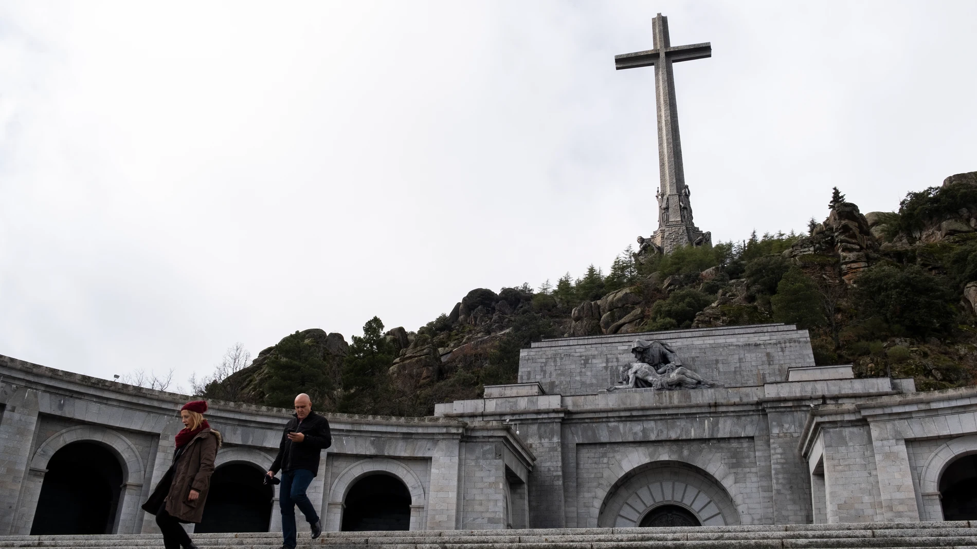 El Valle de los Caídos registra menos visitas desde la exhumación del dictador.© Jesus G. Feria.