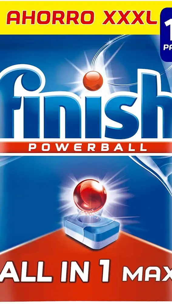 Finish Todo en 1 Max Regular Pastillas para Lavavajillas - 110 Pastillas
