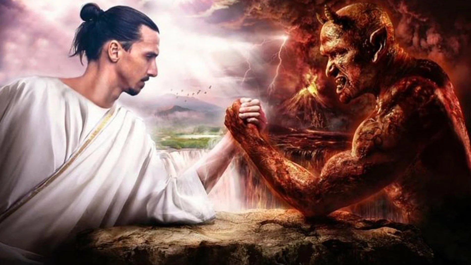 Ibrahimovic contra el demonio