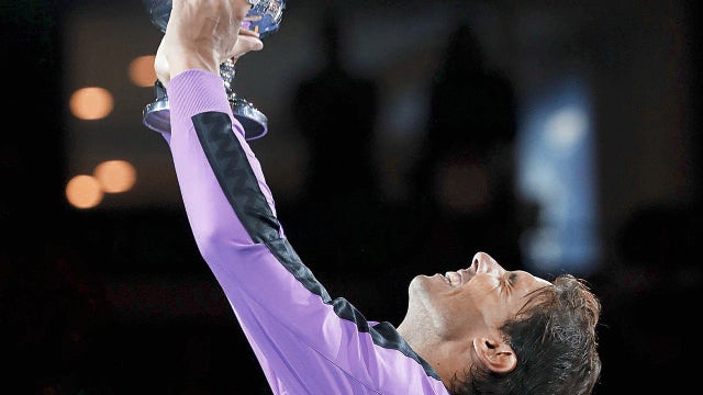 Rafa está a un «grand slam» de igualar los veinte del Roger Federer