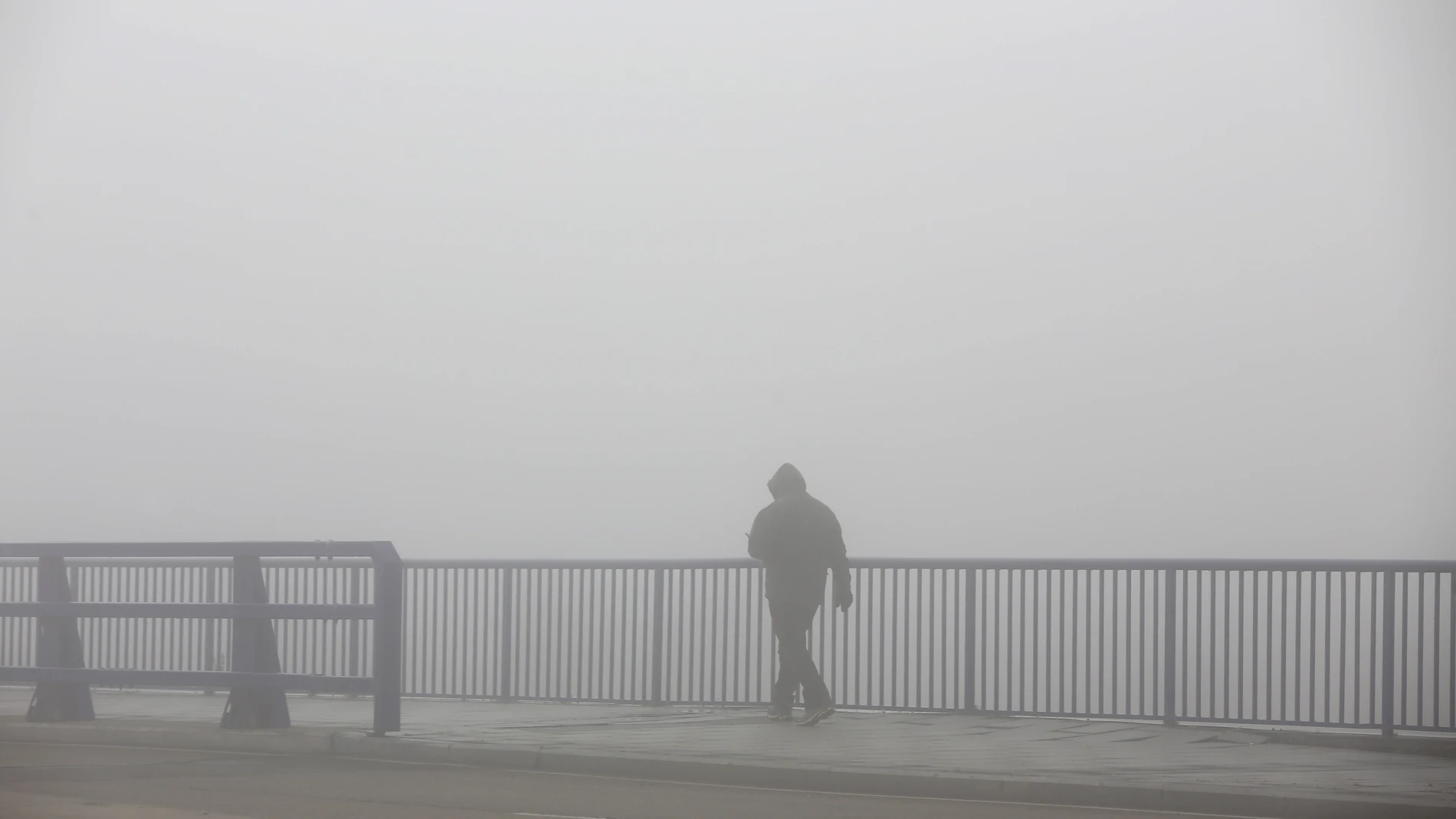 Niebla en Valladolid