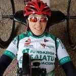 La ciclista vasca Ione Basterra, antes de una carrera.CPE29/12/2019