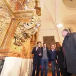  Conrado Íscar inaugura la restauración del Retablo Mayor de la Iglesia de Campaspero