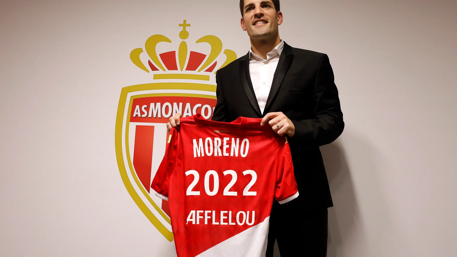 AS Monaco's new head coach Robet Moreno