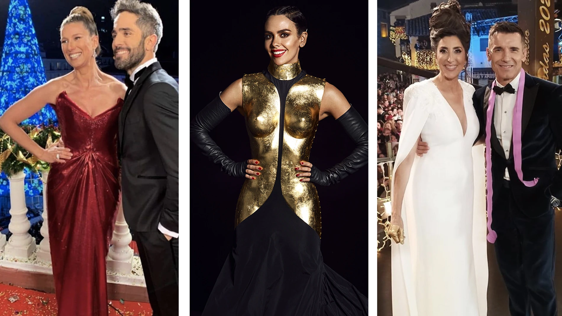 Los mejores looks de las presentadoras en Nochevieja