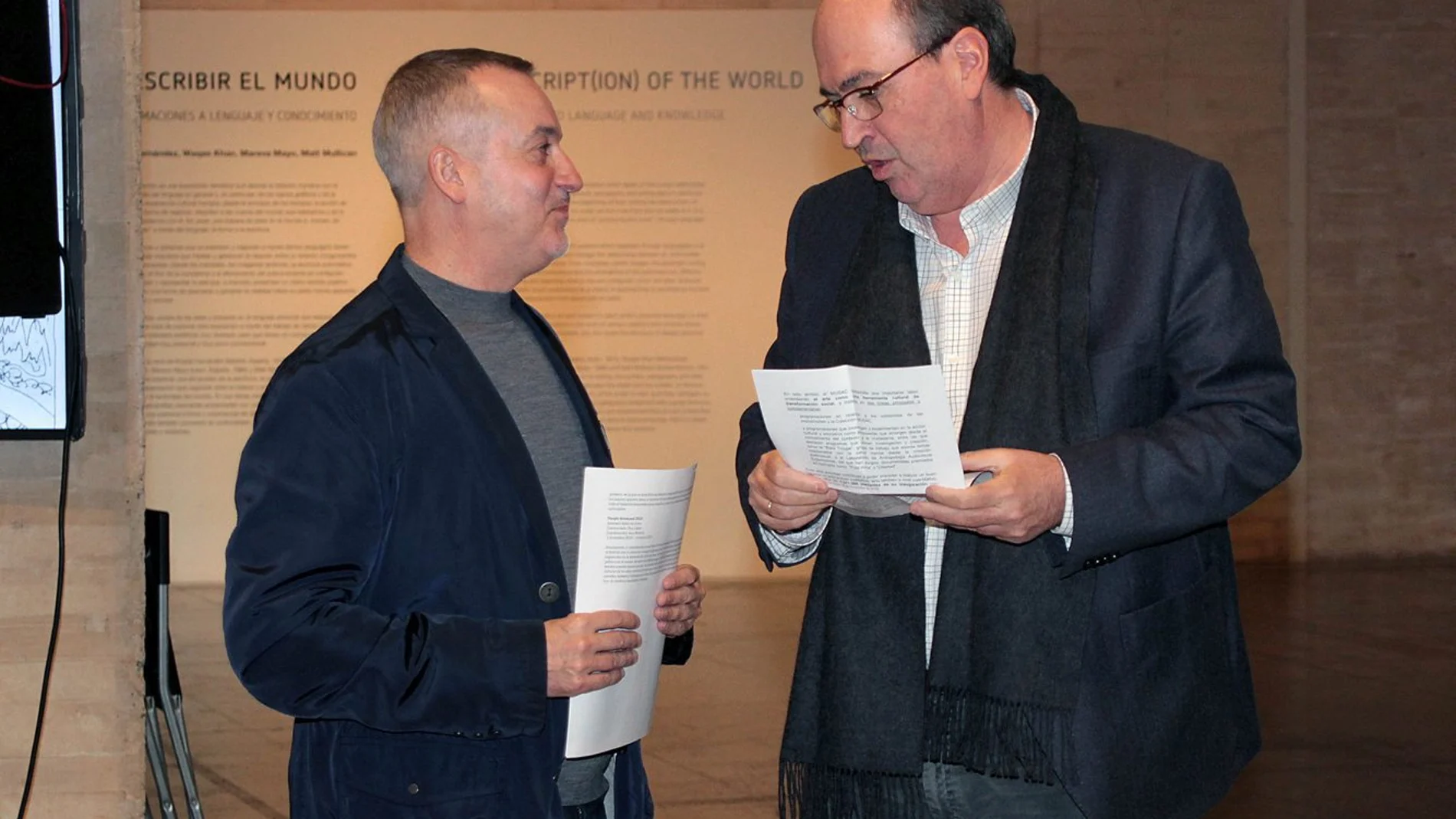 Manuel Olivera y José Ramón González presentan la programación