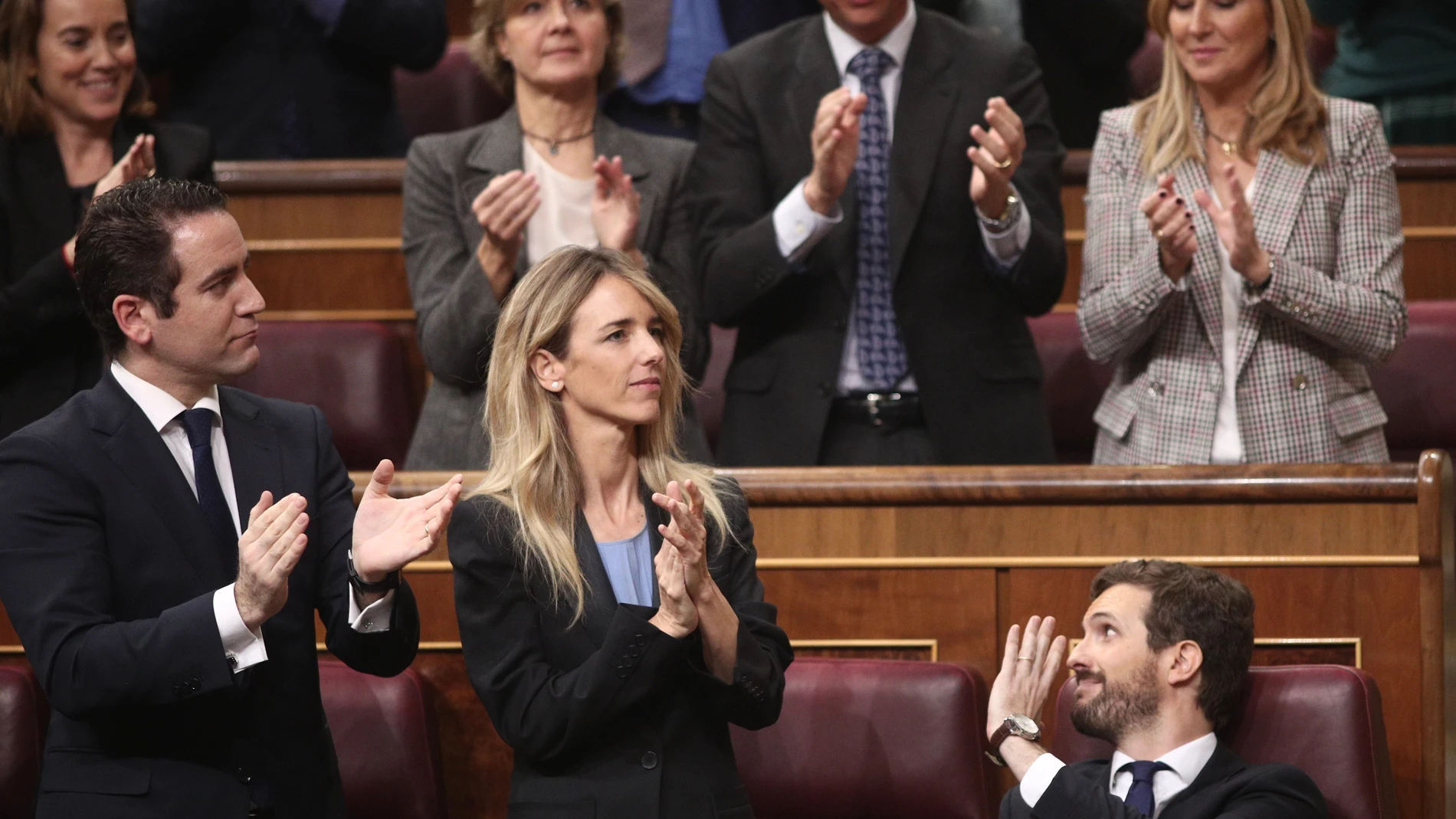 Primera sesión del debate de investidura del candidato socialista a la Presidencia de Gobierno en la XIV Legislatura