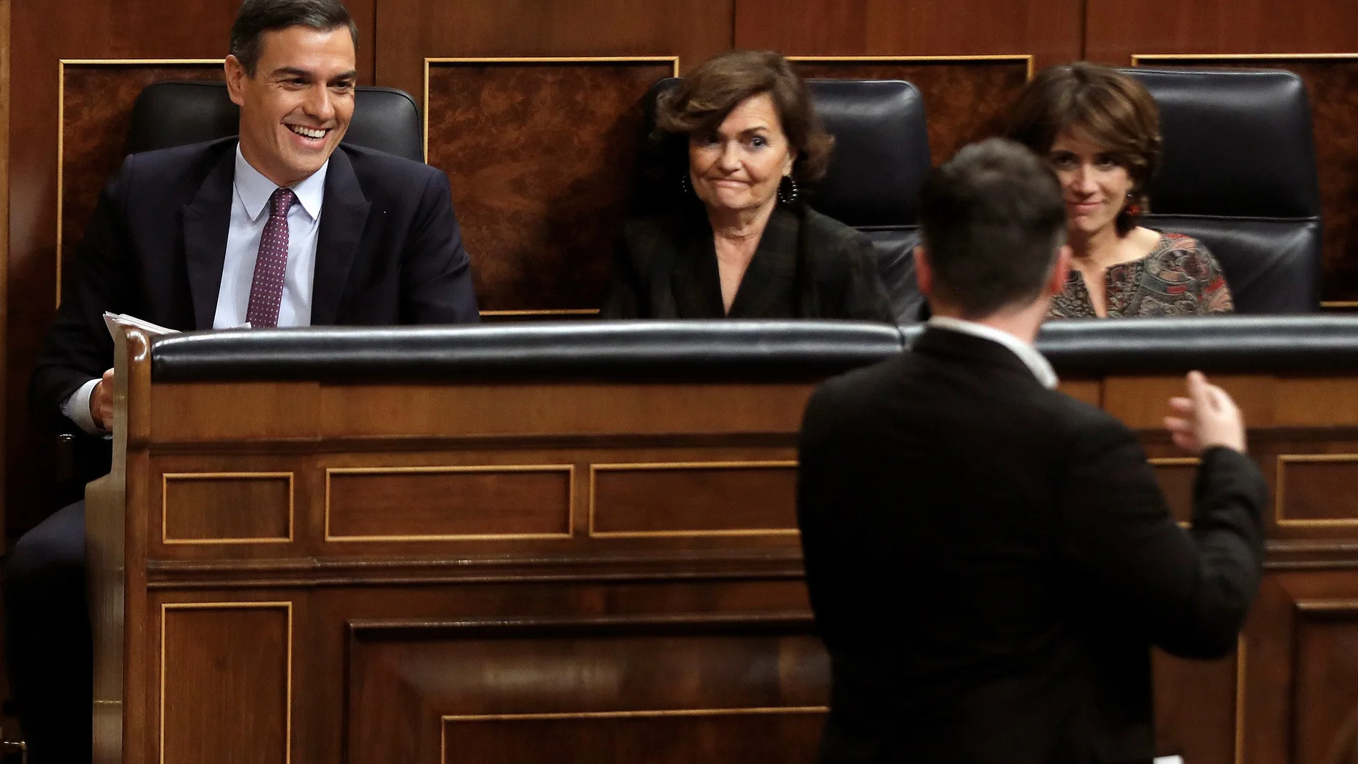 Primera jornada de la sesión de investidura de Pedro Sánchez