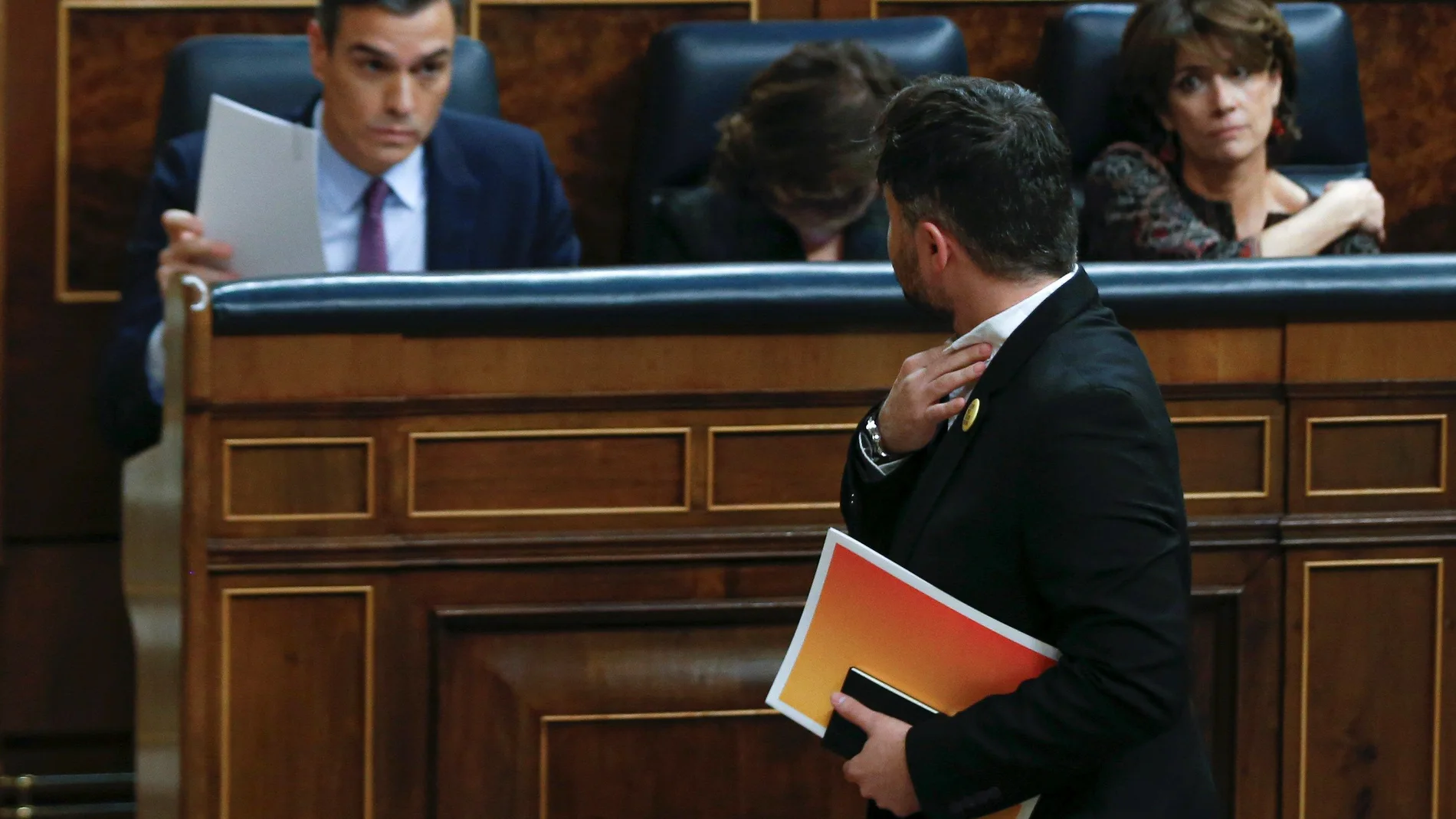 Primera jornada de la sesión de investidura de Pedro Sánchez