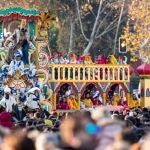 La Cabalgata de los Reyes Magos recorrió las calles de Sevilla por última vez el 5 de enero de 2020