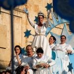Imagen de archivo de la última Estrella de la Ilusión abriendo la cabalgata de los Reyes Magos en Sevilla