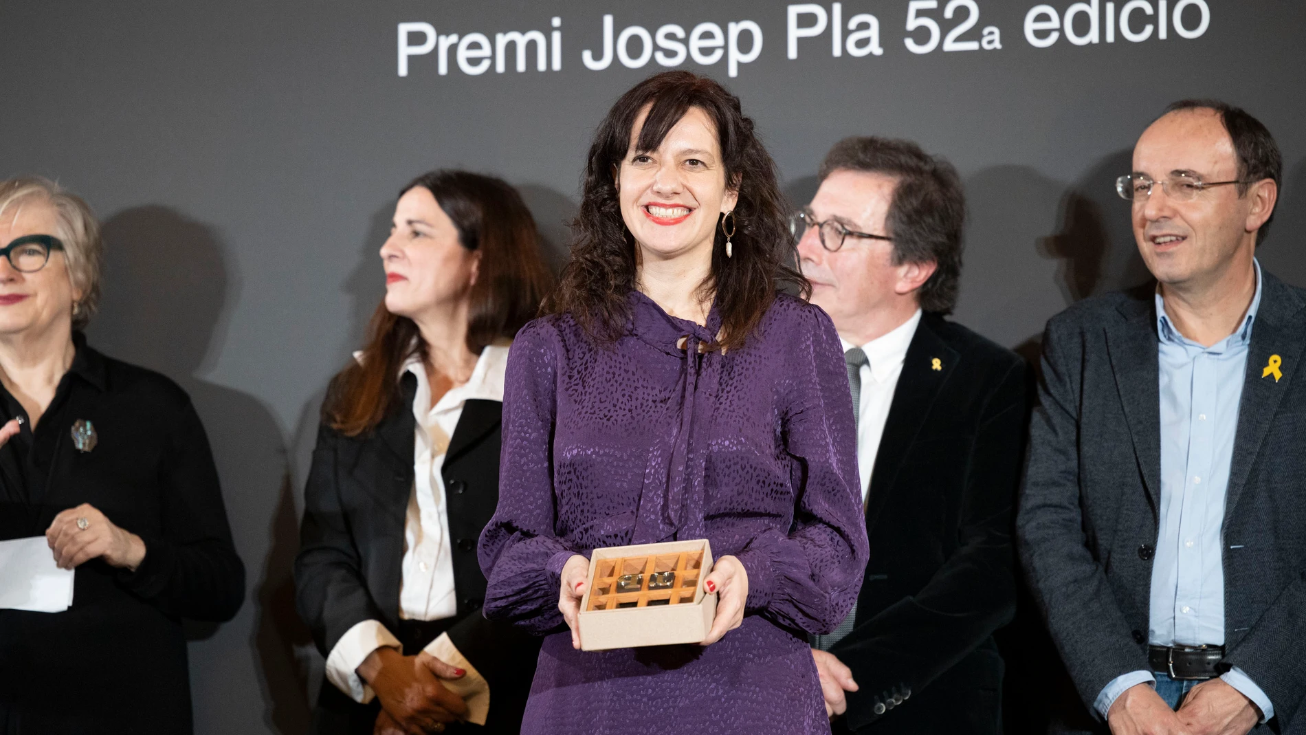Laia Aguilar, ganadora del Premio Josep Pla. Miquel González/ Shooting