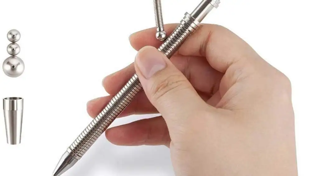 Magnetic Think Ink Pen Finger para aliviar el estrés