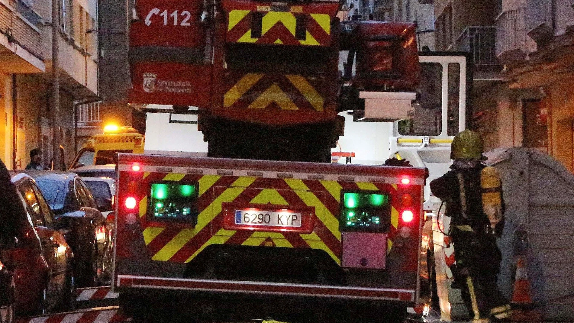 Veintiséis atendidos por inhalar humo en incendio en vivienda de Salamanca