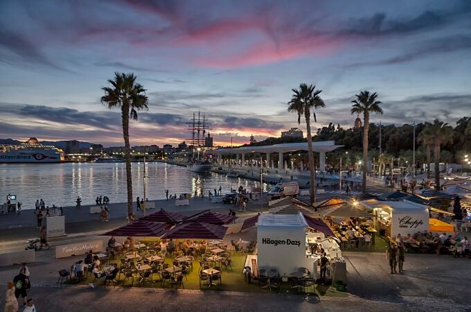 Muelle Uno del puerto de Málaga, zona de ocio y comercialMUELLE UNO (Foto de ARCHIVO)22/09/2019