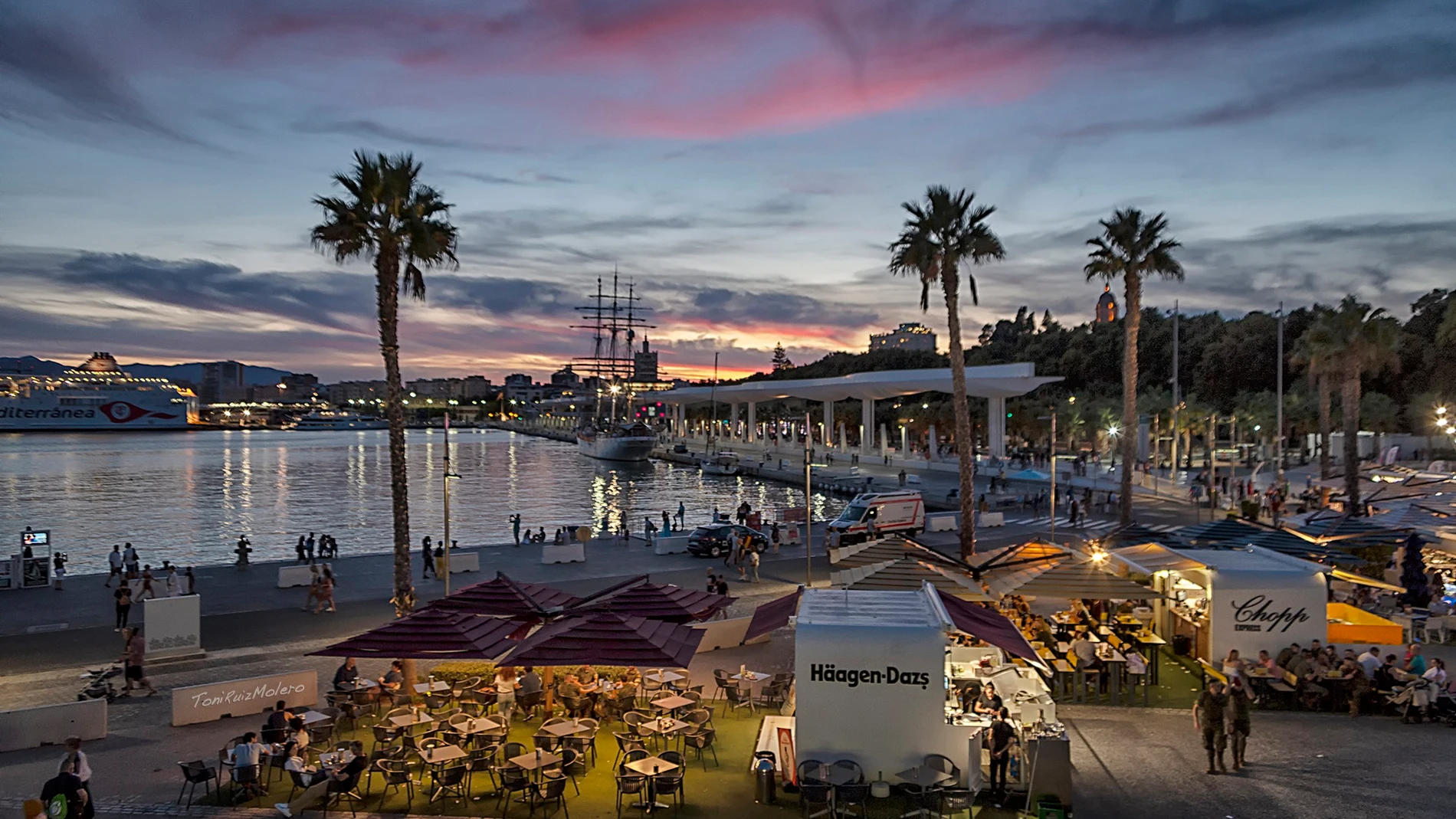 Málaga.- Muelle Uno supera los 12 millones de visitantes en 2019, un 15,36% más